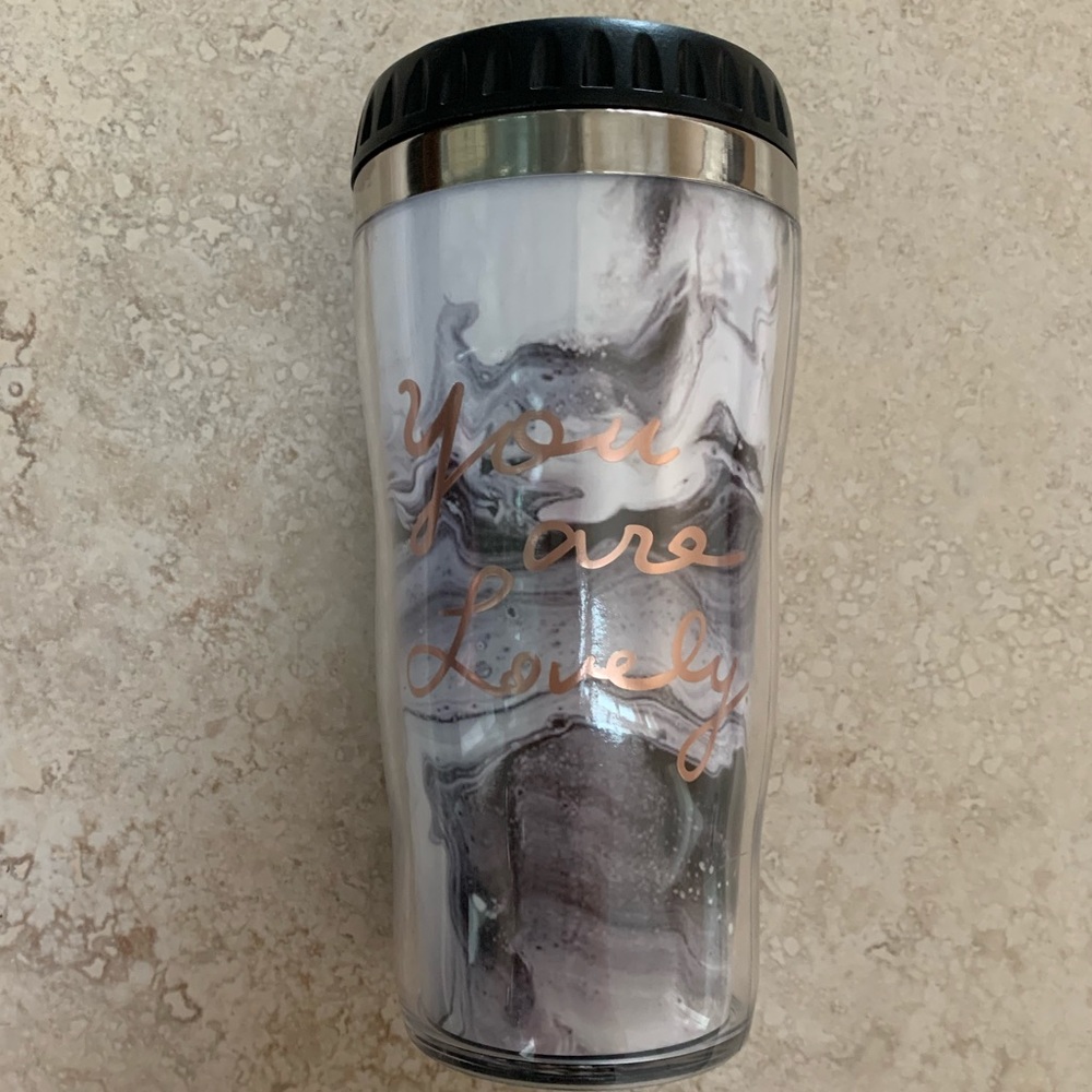 NEW YOU ARE LOVELY travel mug cup